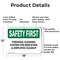 Signmission Safety Culture Sign, 18 in Width, Aluminum, Rectangle OS-2PACK-SF-A-1218-L-10688 - alternate 7